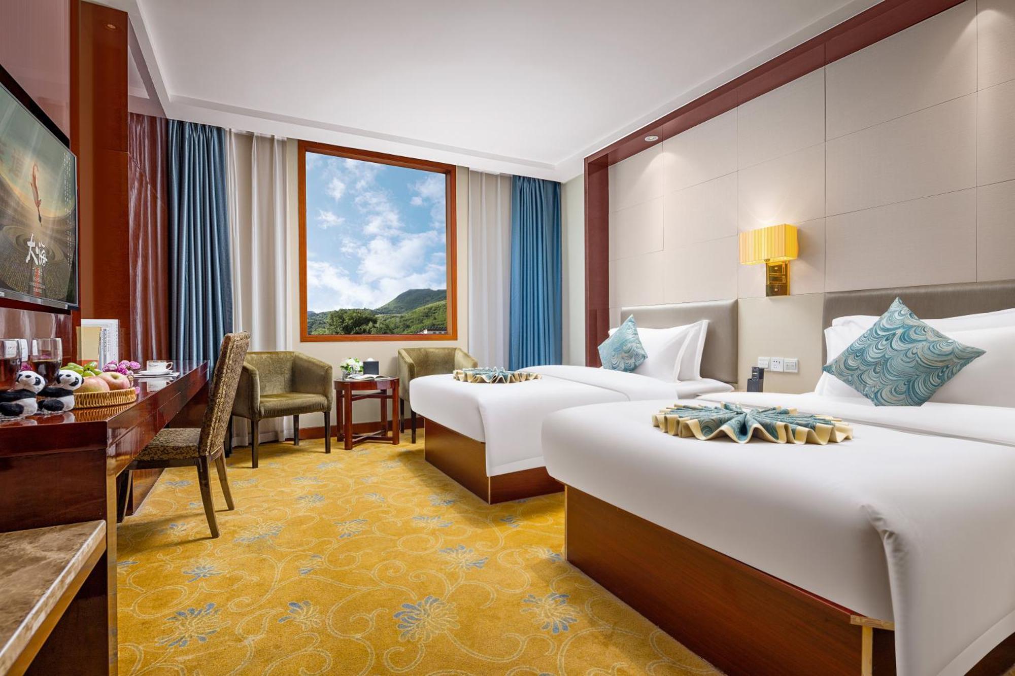New Jiuzhai Hotel Дзиуджайгоу Екстериор снимка